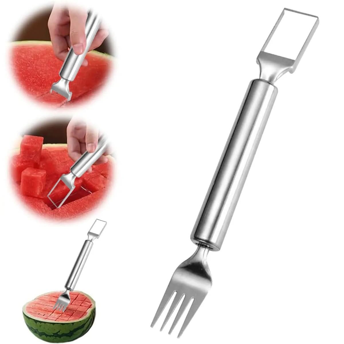 BowLift | 2-in-1 fruit cutter with integrated fork for fresh snacks