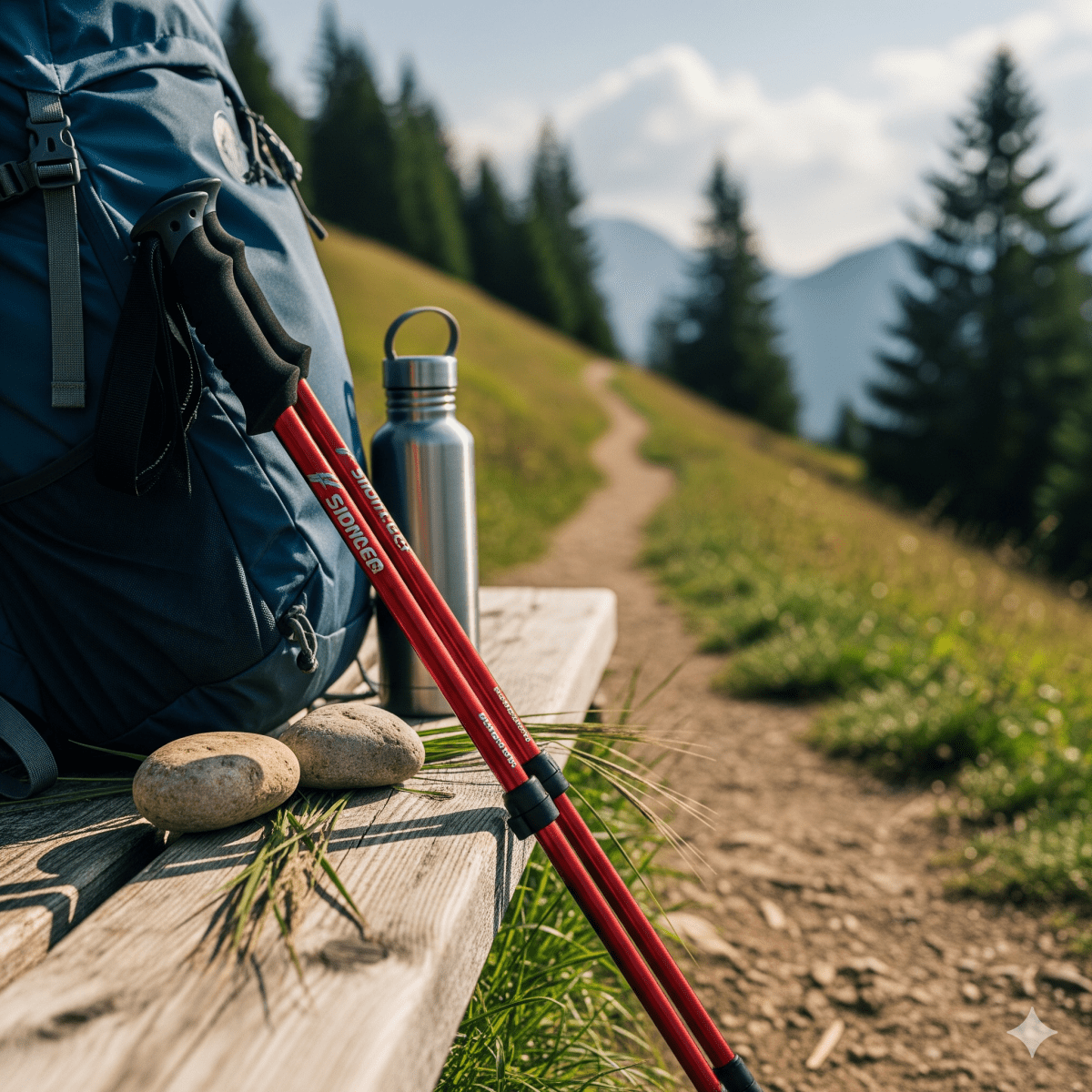 BowLift | Adjustable Trekking Poles for Stability & Comfort