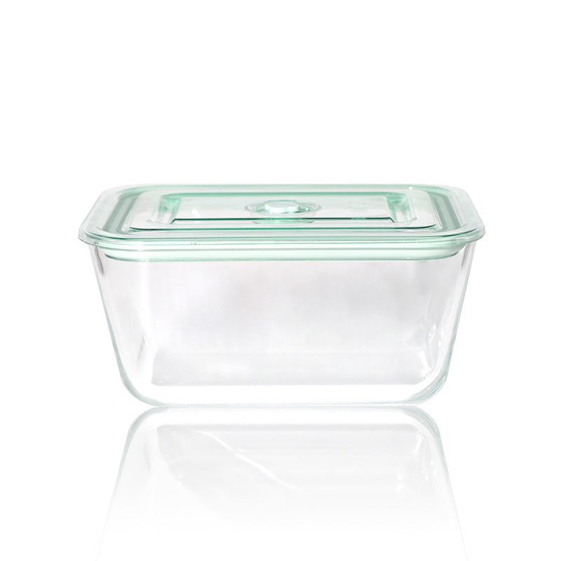 BowLift | Fresh-Keeping Box Glass Lunch Box Microwave Heating Refrigerator Storage Box Pickles Kimchi Sealed Box With Lid