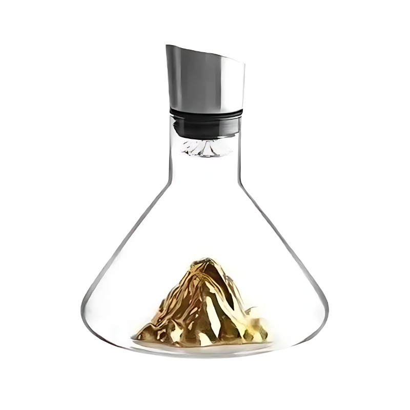 BowLift | Premium Wine Decanter | Lead-Free Crystal with Quick Aeration & Filtration for Enhanced Flavor Experience
