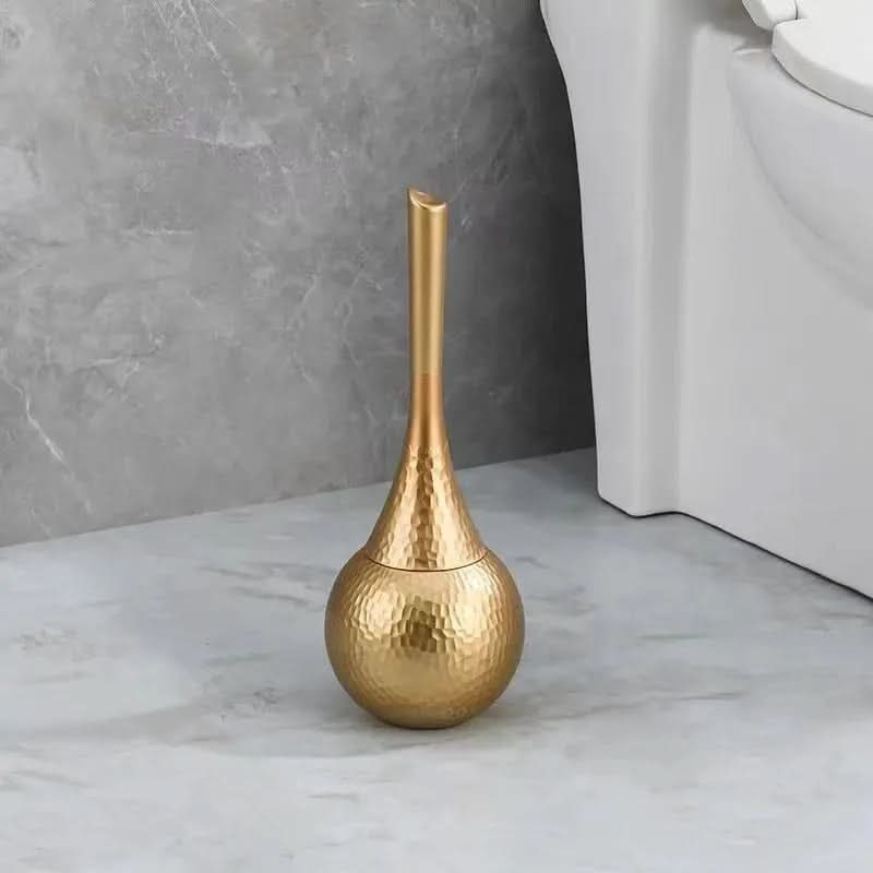 BowLift | Elegant toilet brush in modern gold design for style & hygiene