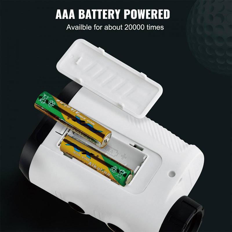 BowLift | Golf Rangefinder, 650 Yards Laser Golfing Hunting Range Finder, 6X Magnification Distance Measuring, Golfing Accessory with High-Precision Flag Lock, , Continuous Scan, and Batteries