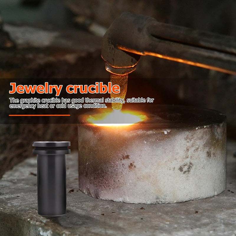 BowLift | Metal Jewelry Graphite Crucible Graphite Mold Furnace Melting Crucible Graphite Casting Mold Copper Casting Crucible Dish