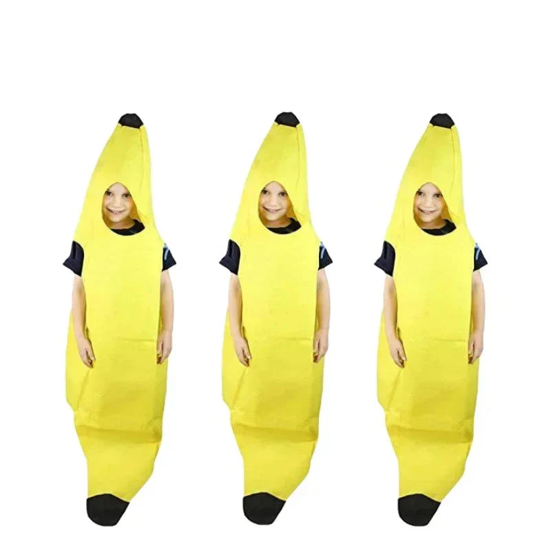 BowLift | Yellow Banana Costume for Men – Funny Outfit for Carnival, Halloween & Theme Parties