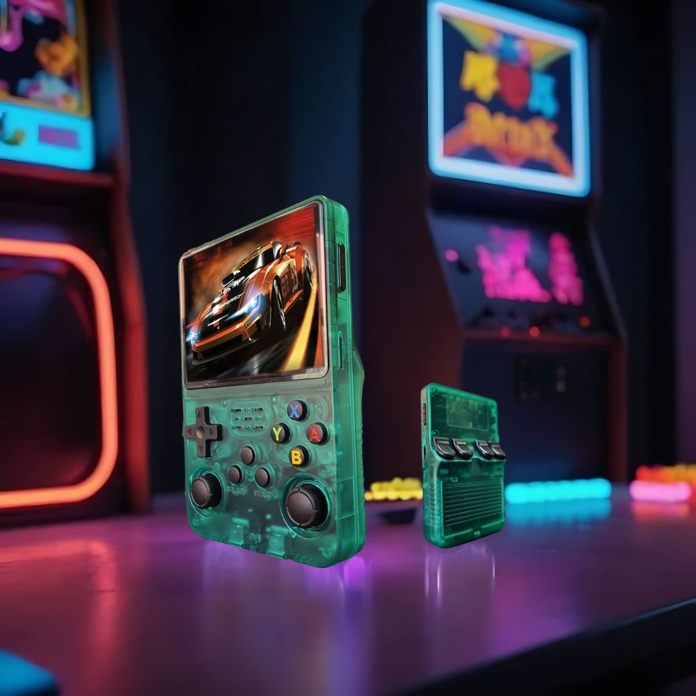 BowLift | Retro Revolution: Handheld Gaming Console with HD Screen & USB Charging