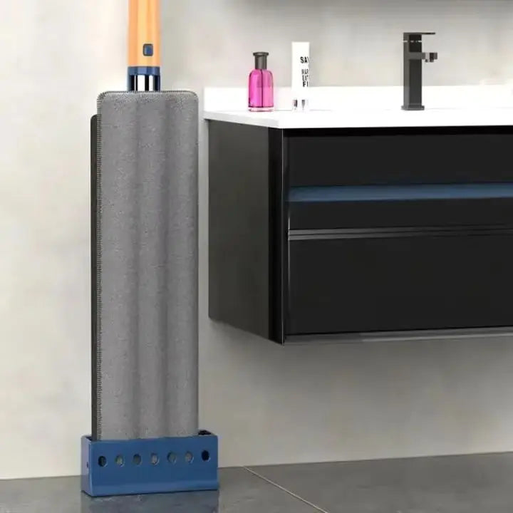 BowLift | Large Flat Mop with 360° Redation and Self-Drainage