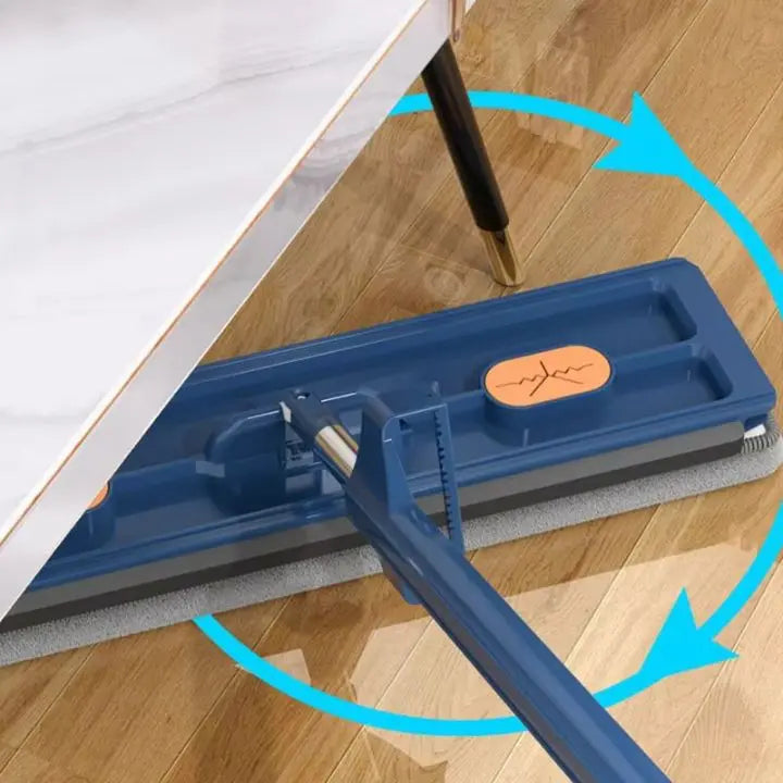 BowLift | Large Flat Mop with 360° Redation and Self-Drainage