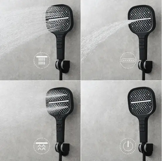 BowLift | Large High-Pressure Shower Head – Spa-like Relaxation at Home