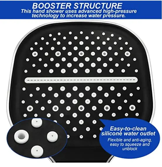 BowLift | Large High-Pressure Shower Head – Spa-like Relaxation at Home