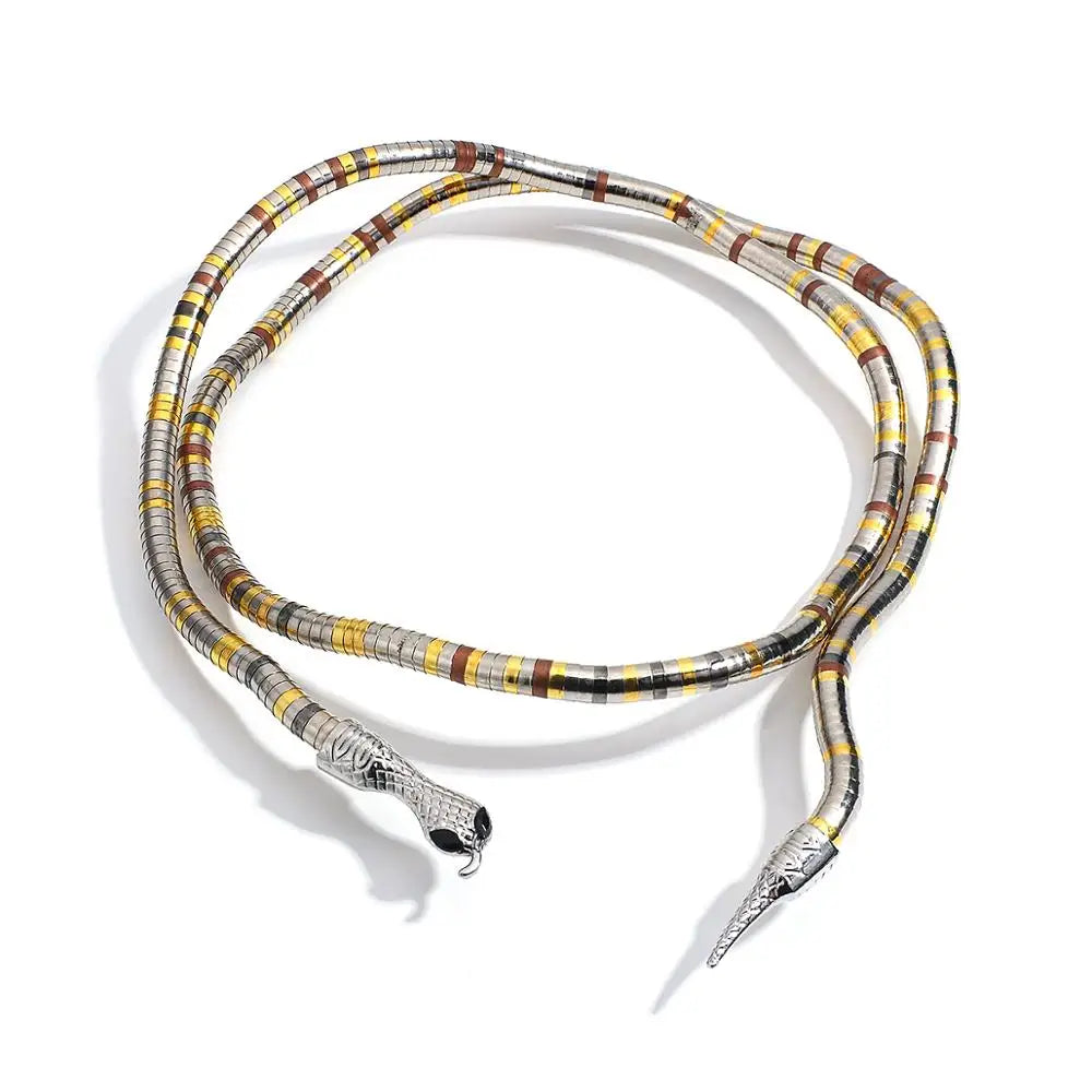 BowLift | Snake Wrap Bold Dual Necklace