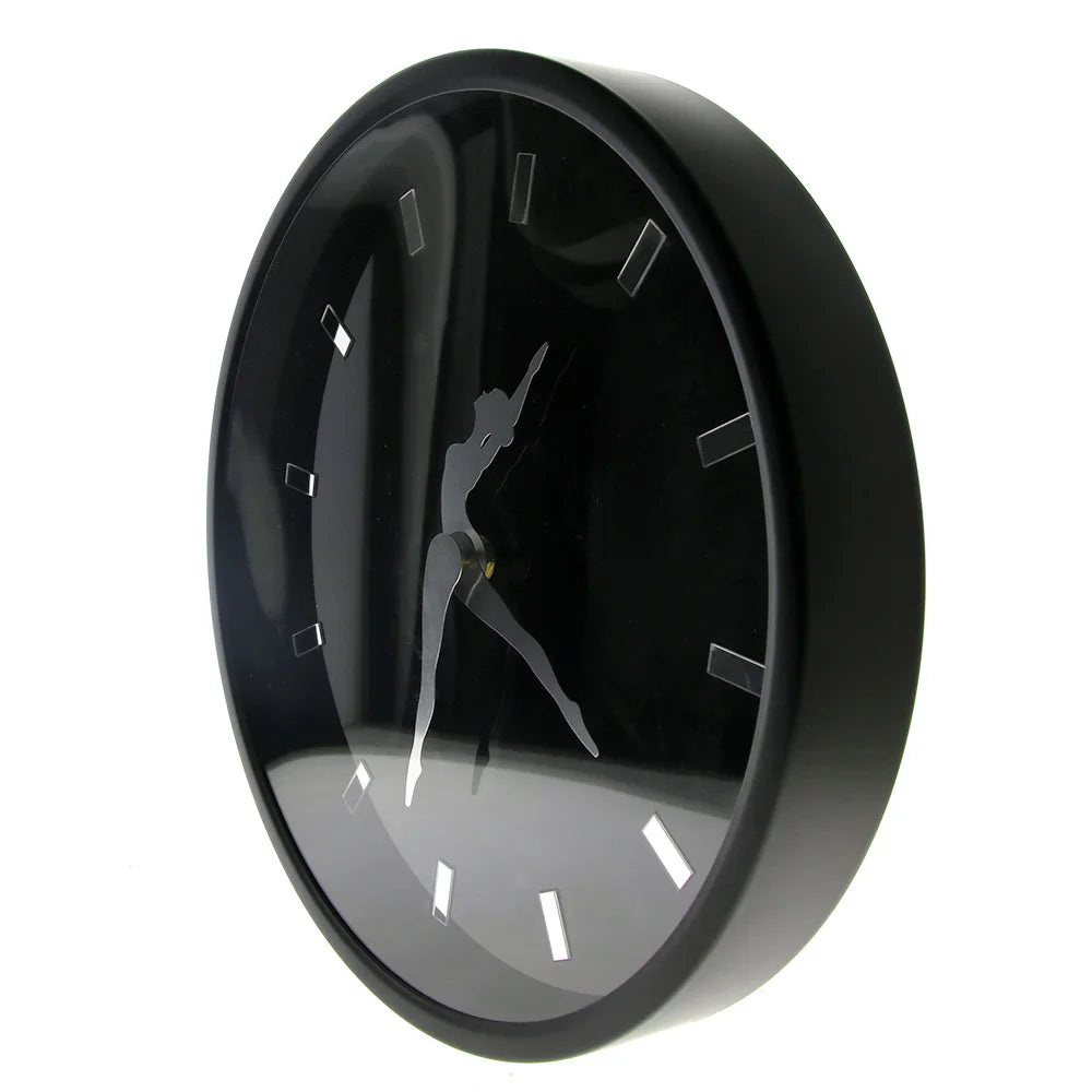 BowLift | Dancing Ballerina Artsy Modern Wall Clock