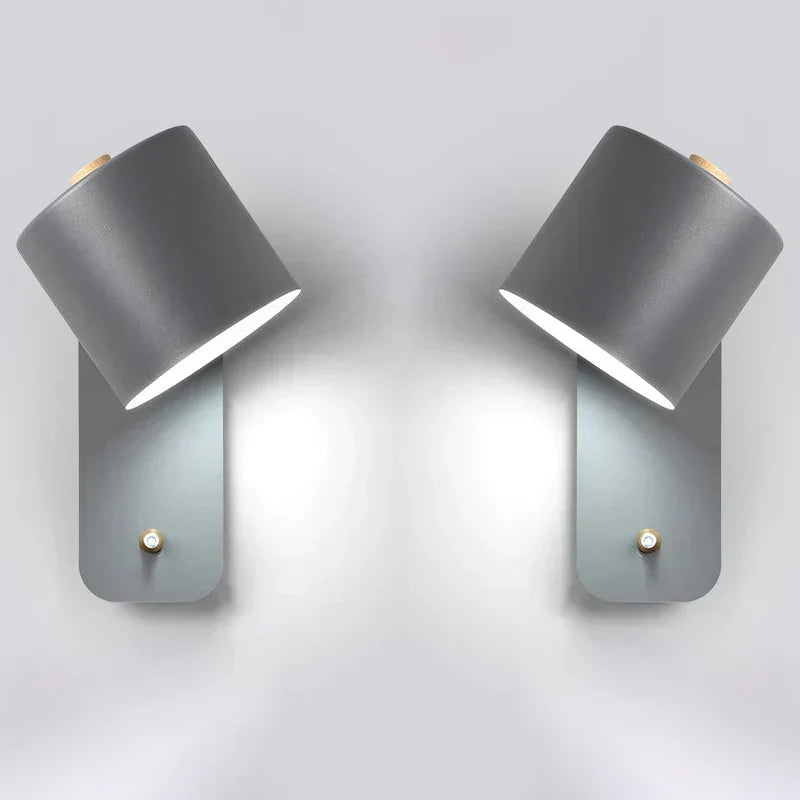 BowLift | Modern LED Wall Lamps with Switch Indoor Home Decor Lights