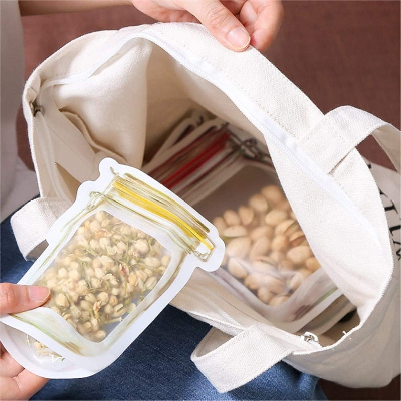 BowLift | Reusable Transparent Jar Storage Bags