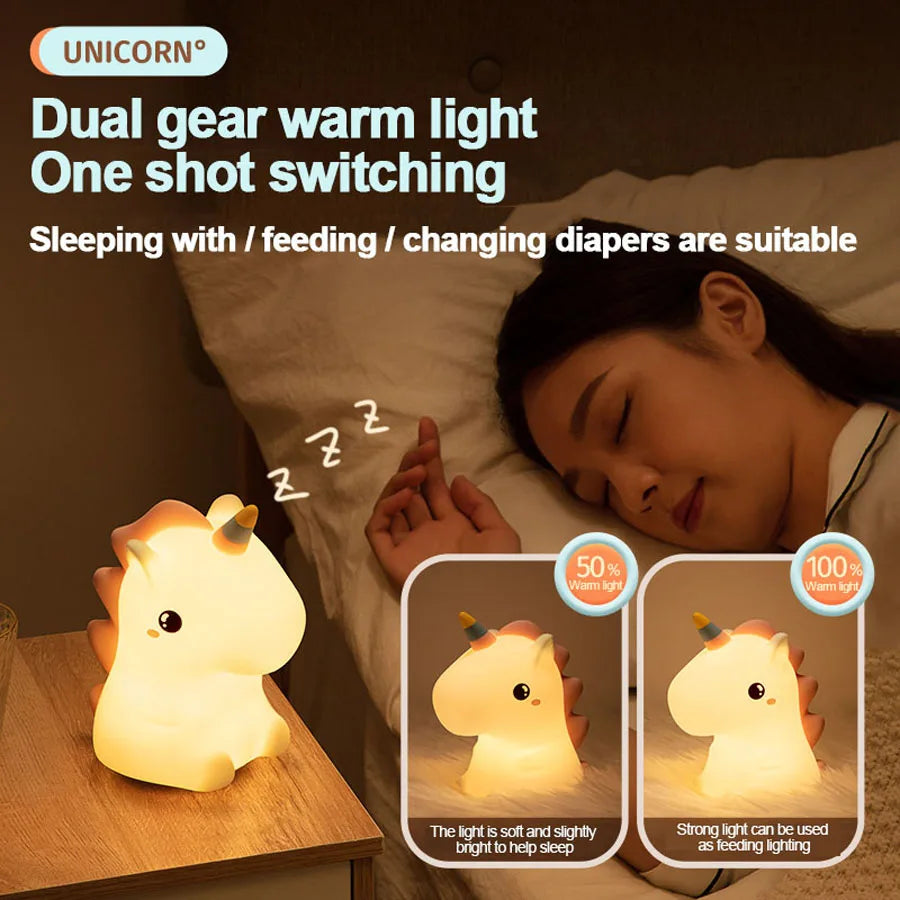BowLift | Dreamy Unicorn Soft LED Bedroom Led Lamp