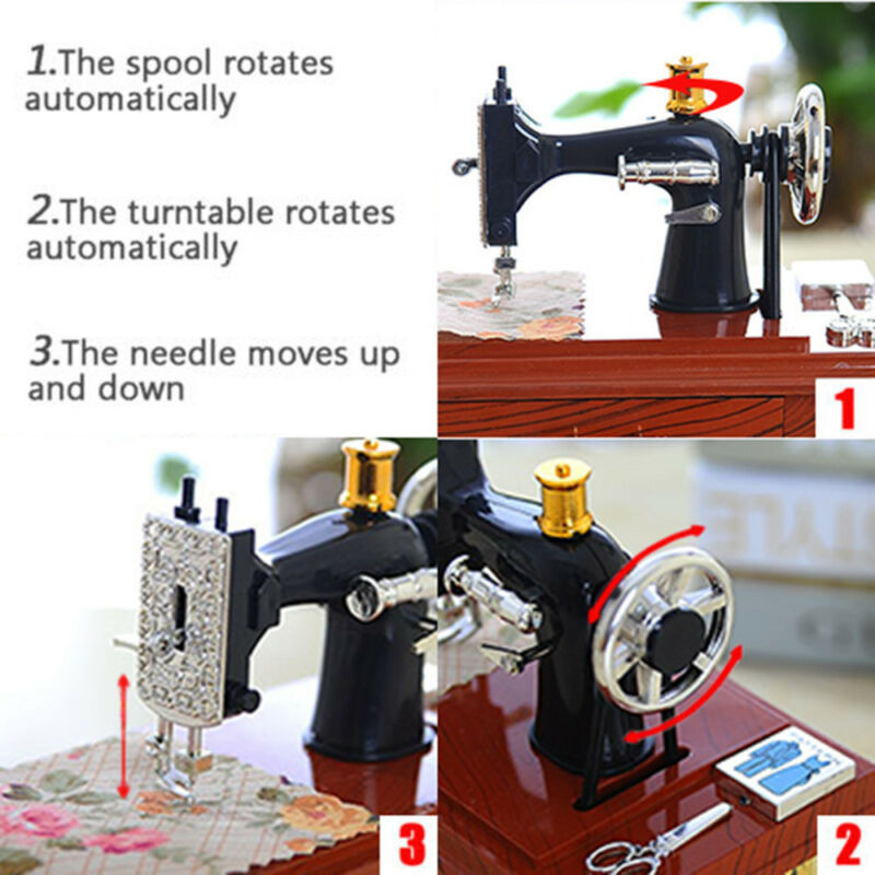 BowLift | Mini Craft Retro Sewing Machine Decor