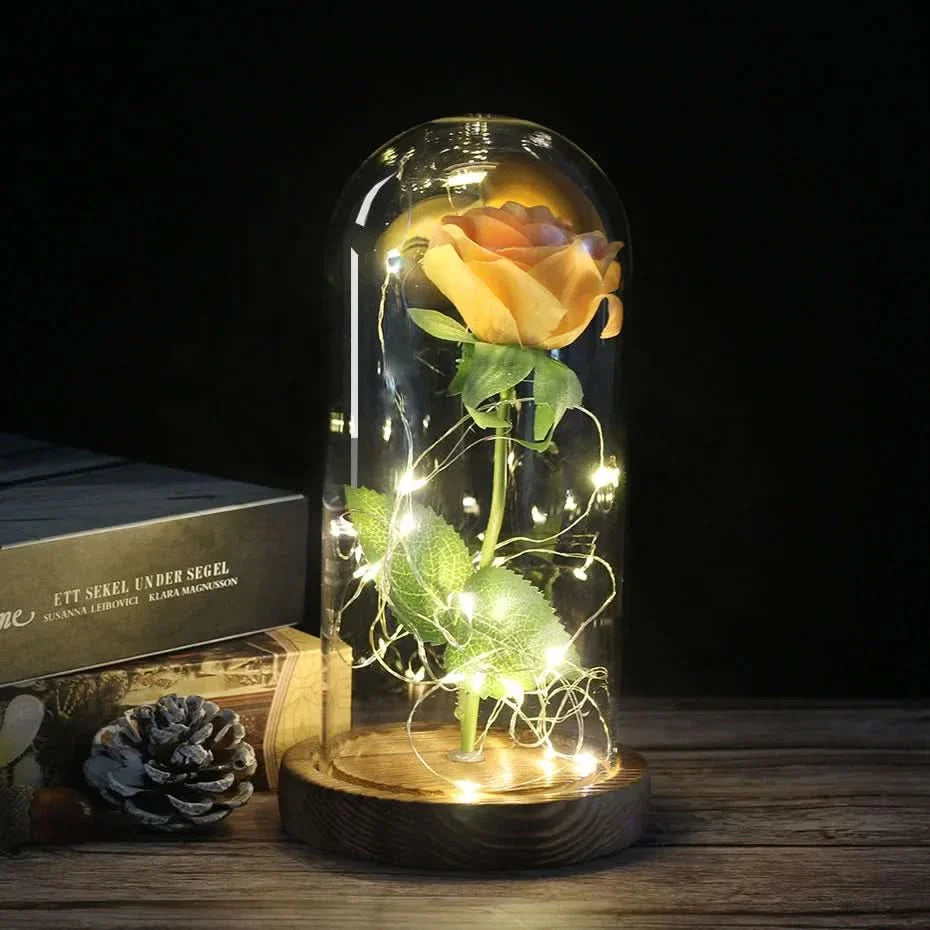 BowLift | Eternal Rose in Glass Dome with LED Lights