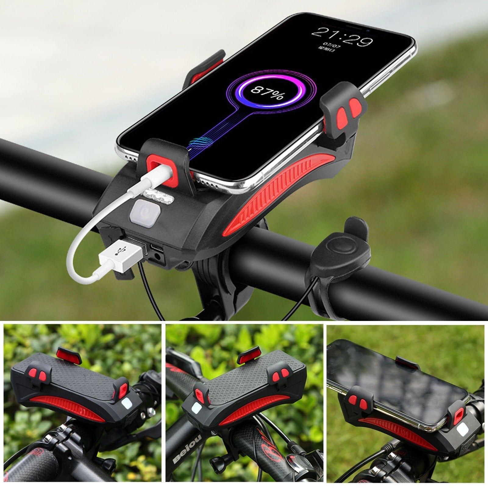 BowLift | RideLight – Bike Light + Power Bank