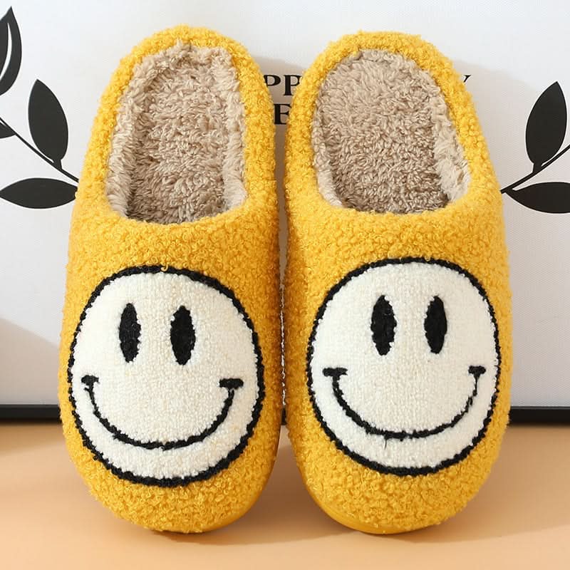 BowLift | COZYTOES SLIPPERS – Fluffy slippers with smiley & silicone cushioning for warm feet