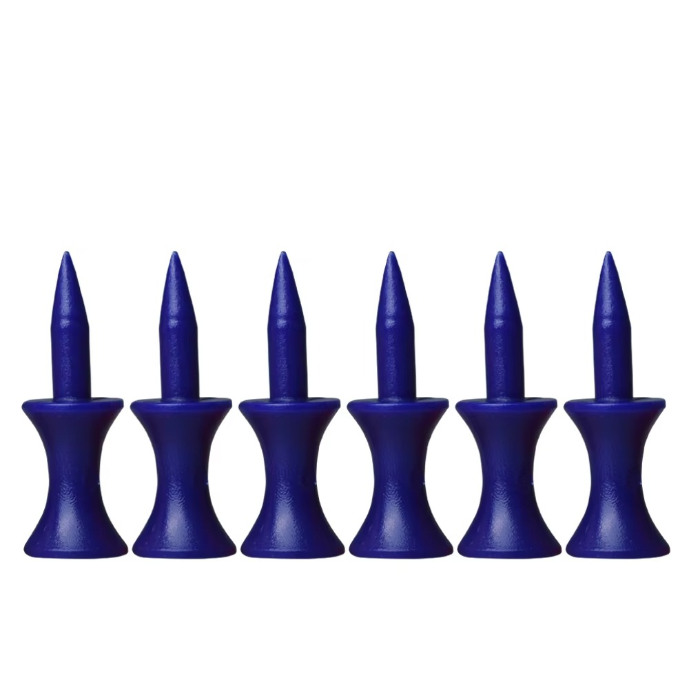 BowLift | 50 Pack Colorful Plastic Golf Tees with Step Down Graduated Height Control