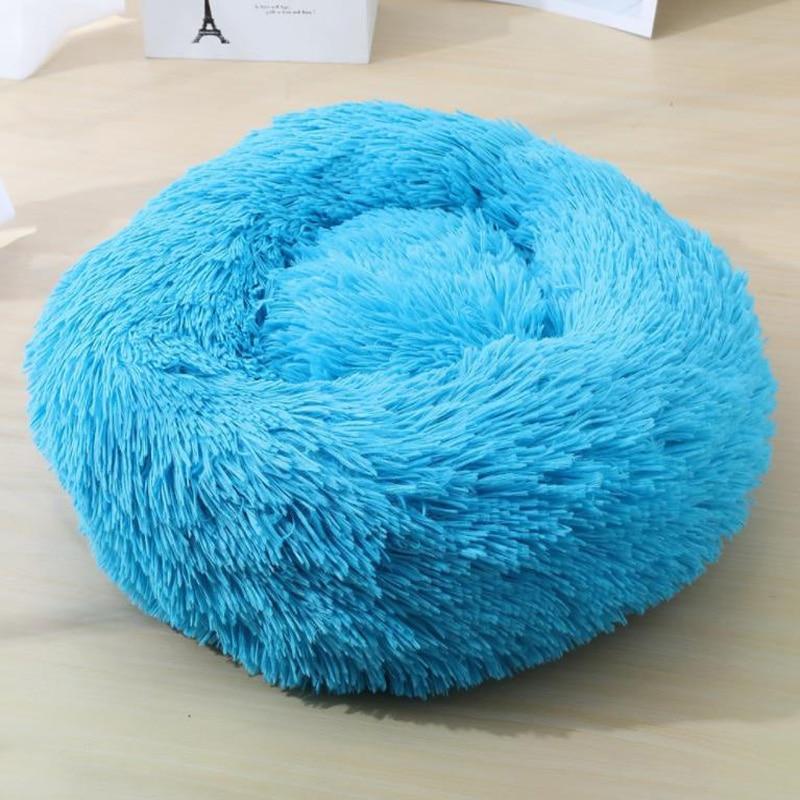 BowLift | PawNest Calming Donut Cat Bed | Round Plush Nest | Stress-Reducing & Cozy | Perfect for Cats & Small Dogs