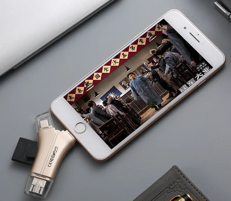 BowLift | 4 In 1 Flash Drive Card Reader