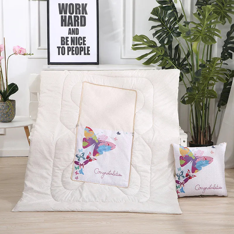 BowLift | Cozy Convertible Pillow Quilt Combo Blanket
