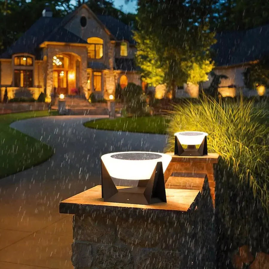 BowLift | Designer Solar Powered Outdoor Lamp