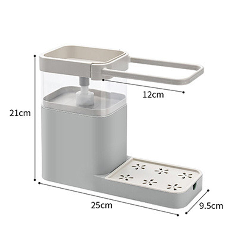BowLift | Kitchen Cloth Hanger Soap Dispenser