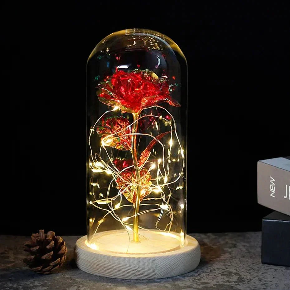 BowLift | Eternal Rose in Glass Dome with LED Lights