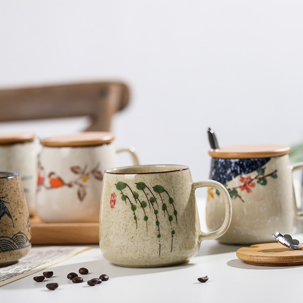 BowLift | Japanese Retro Handmade Ceramic Cups