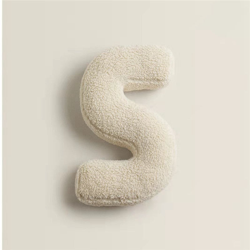 BowLift | Alphabet Letter Fleece Pillow
