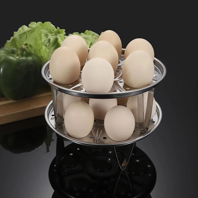 BowLift | Stainless Steel Quick Egg Steamer Rack
