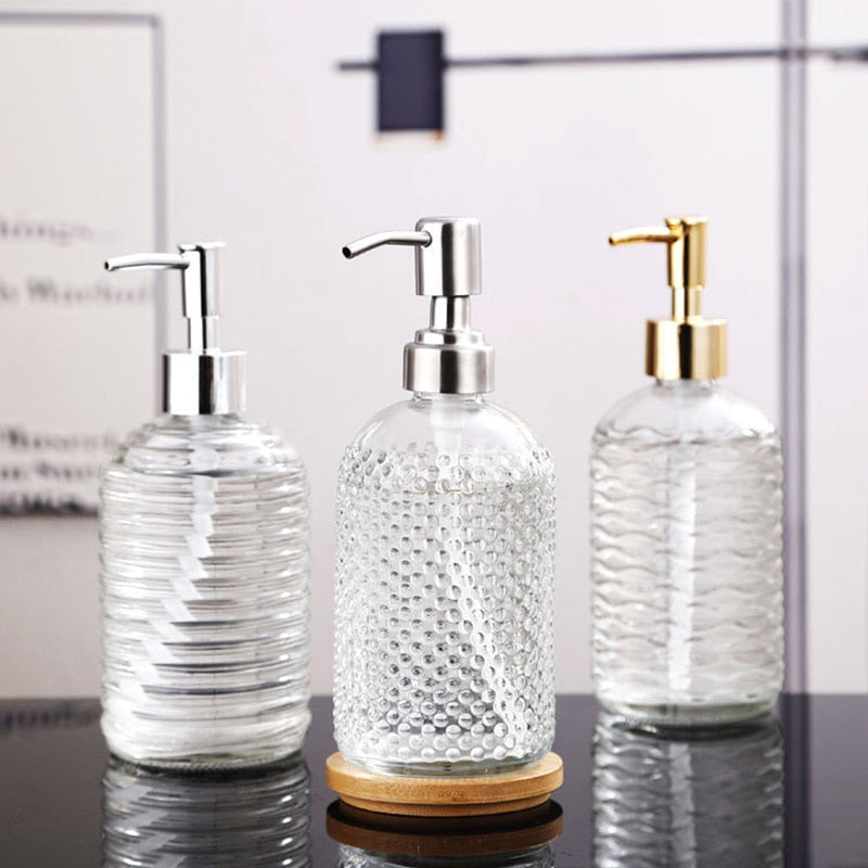 BowLift | Glass Liquid Soap Dispenser
