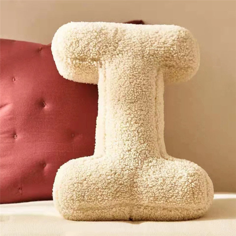 BowLift | Alphabet Letter Fleece Pillow