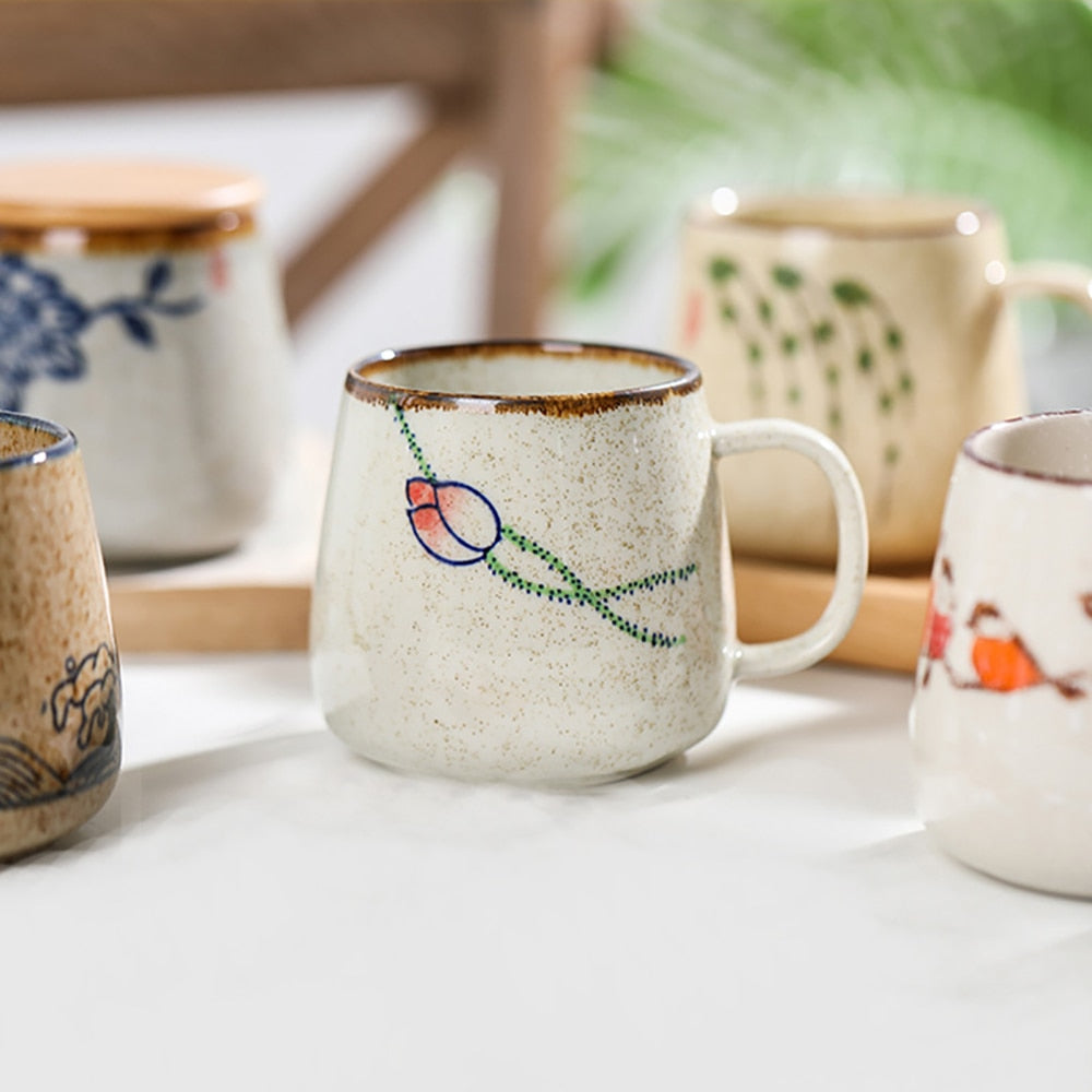 BowLift | Japanese Retro Handmade Ceramic Cups