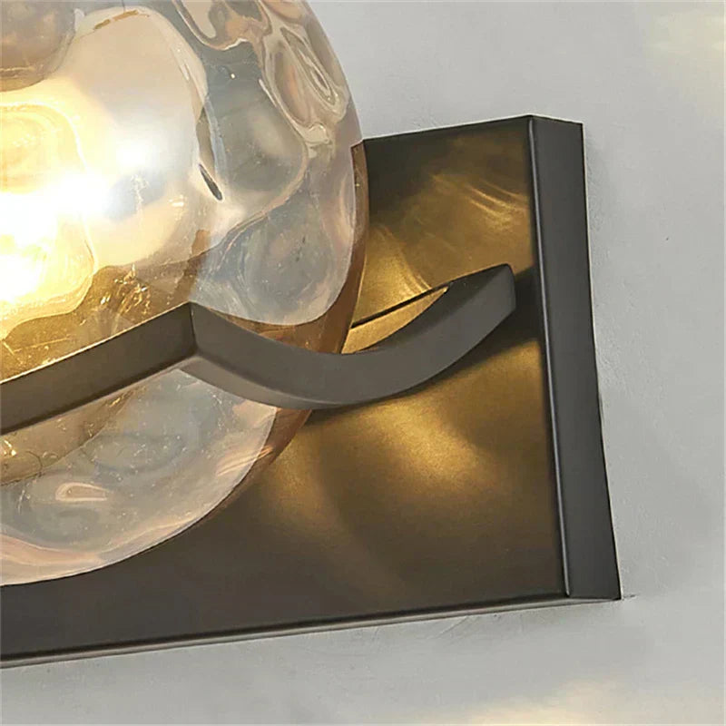 BowLift | Elegant LED Wall Lamp Glass Construction and Cozy Atmosphere