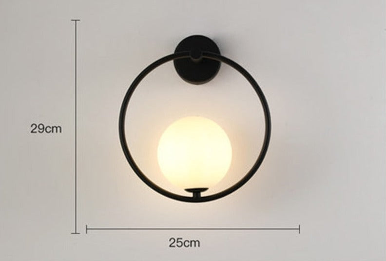 BowLift | BulbAura - Scandinavian Wall Lamp