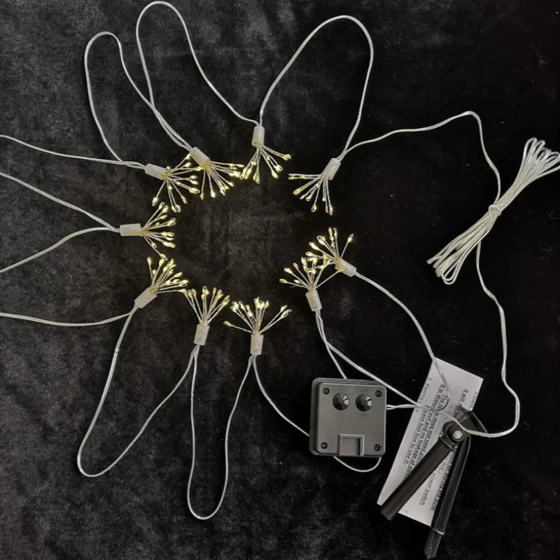 BowLift | Fireworks Silver String Lights