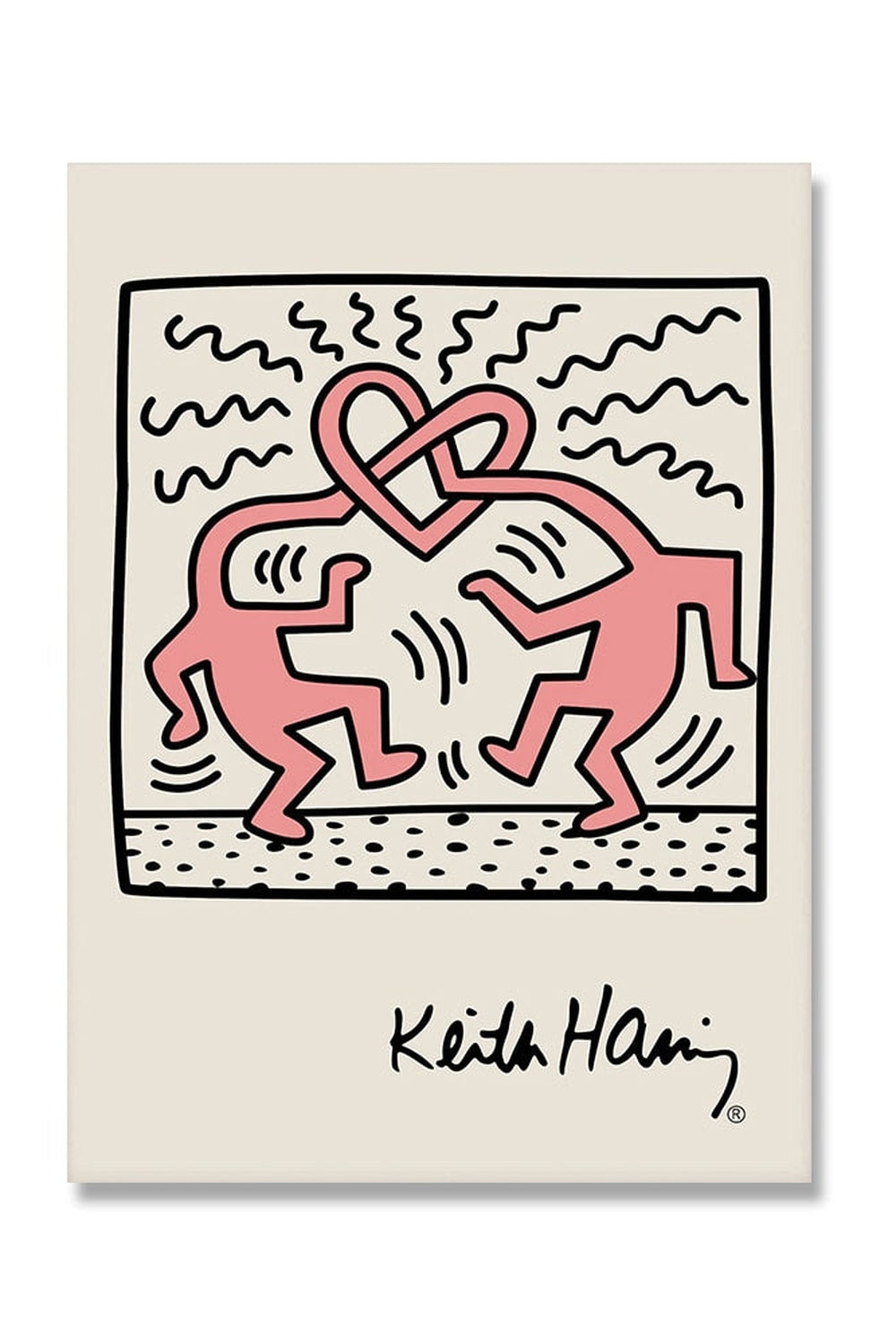 BowLift | Keith Haring Inspired Canvas Art