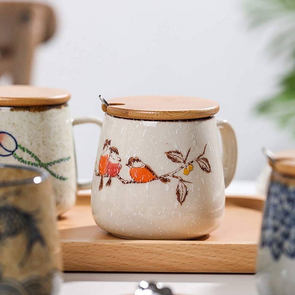 BowLift | Japanese Retro Handmade Ceramic Cups