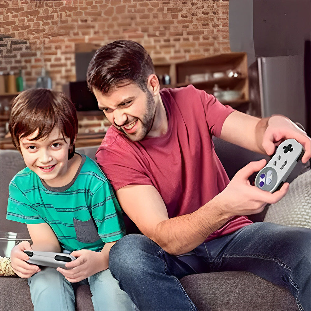 BowLift | HD Retro Gaming Console | Integrated 926 Games Library | Dual 2.4GHz Wireless Controllers | HDMI 4K Upscaling Interface | Plug-and-Play 16-Bit Emulation System | 10-Meter Transmission Range