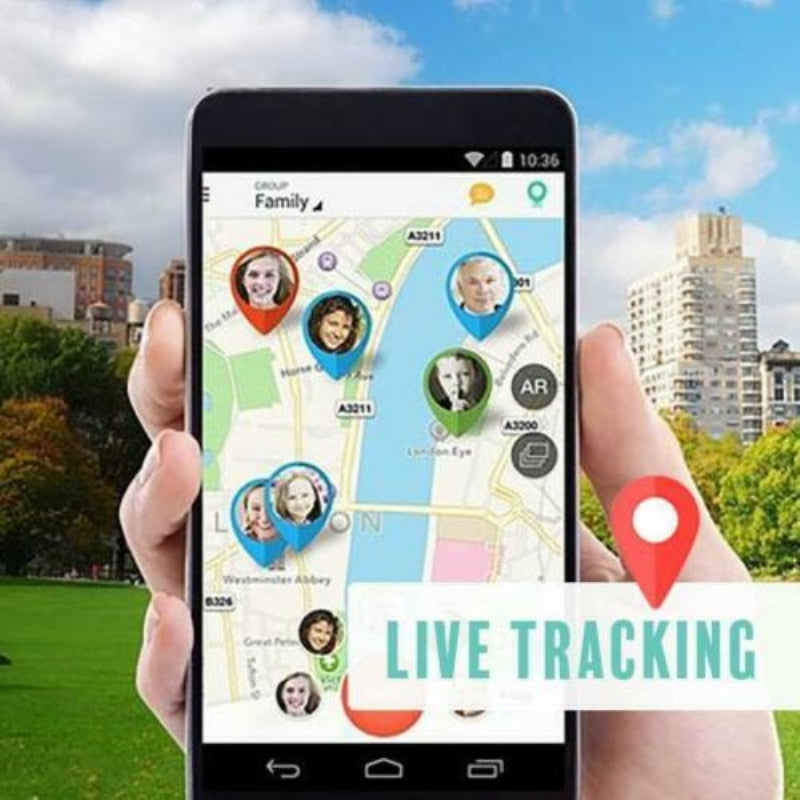 BowLift | Mini GPS Tracker for Children – Mini GPS Tracking Device for Pets, Children, Car and More