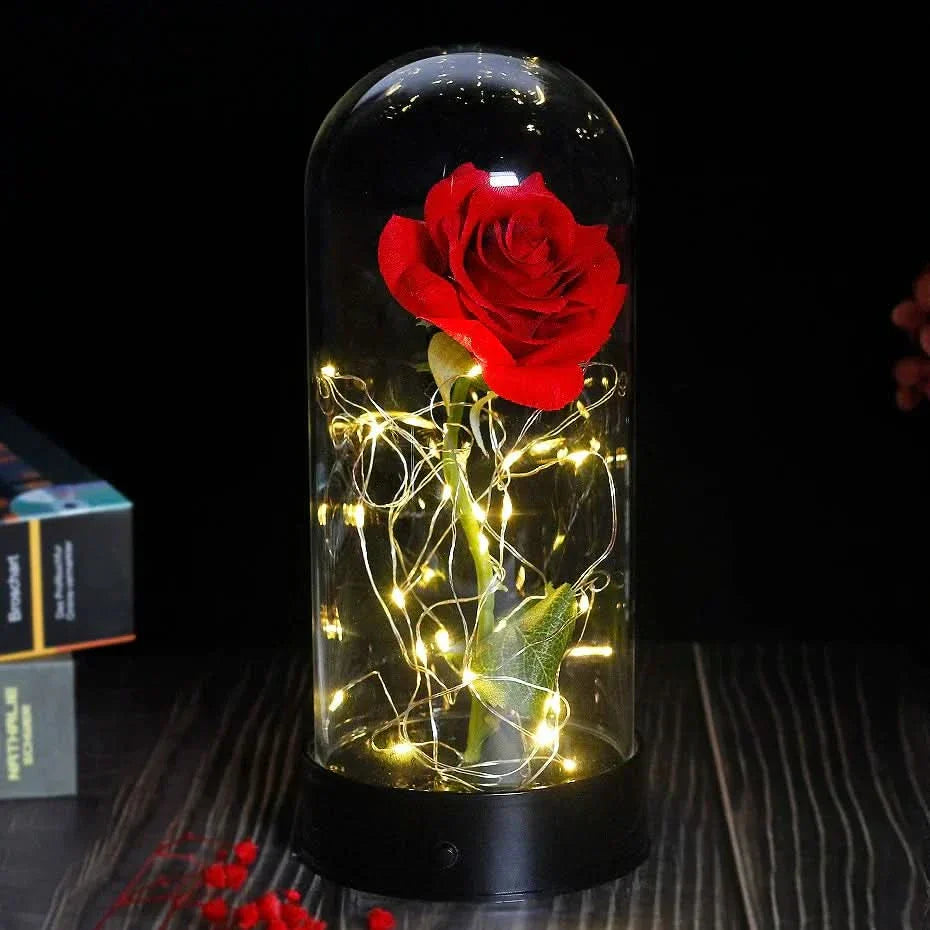 BowLift | Eternal Rose in Glass Dome with LED Lights