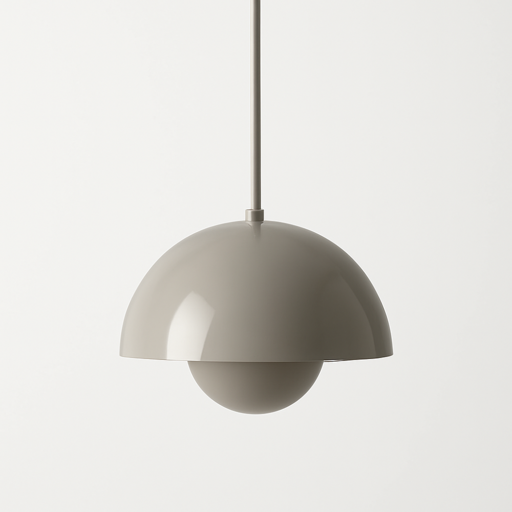 BowLift | Half-Circle Colourful Chandelier – Modern Scandinavian Ceiling Light for Dining, Living & Office
