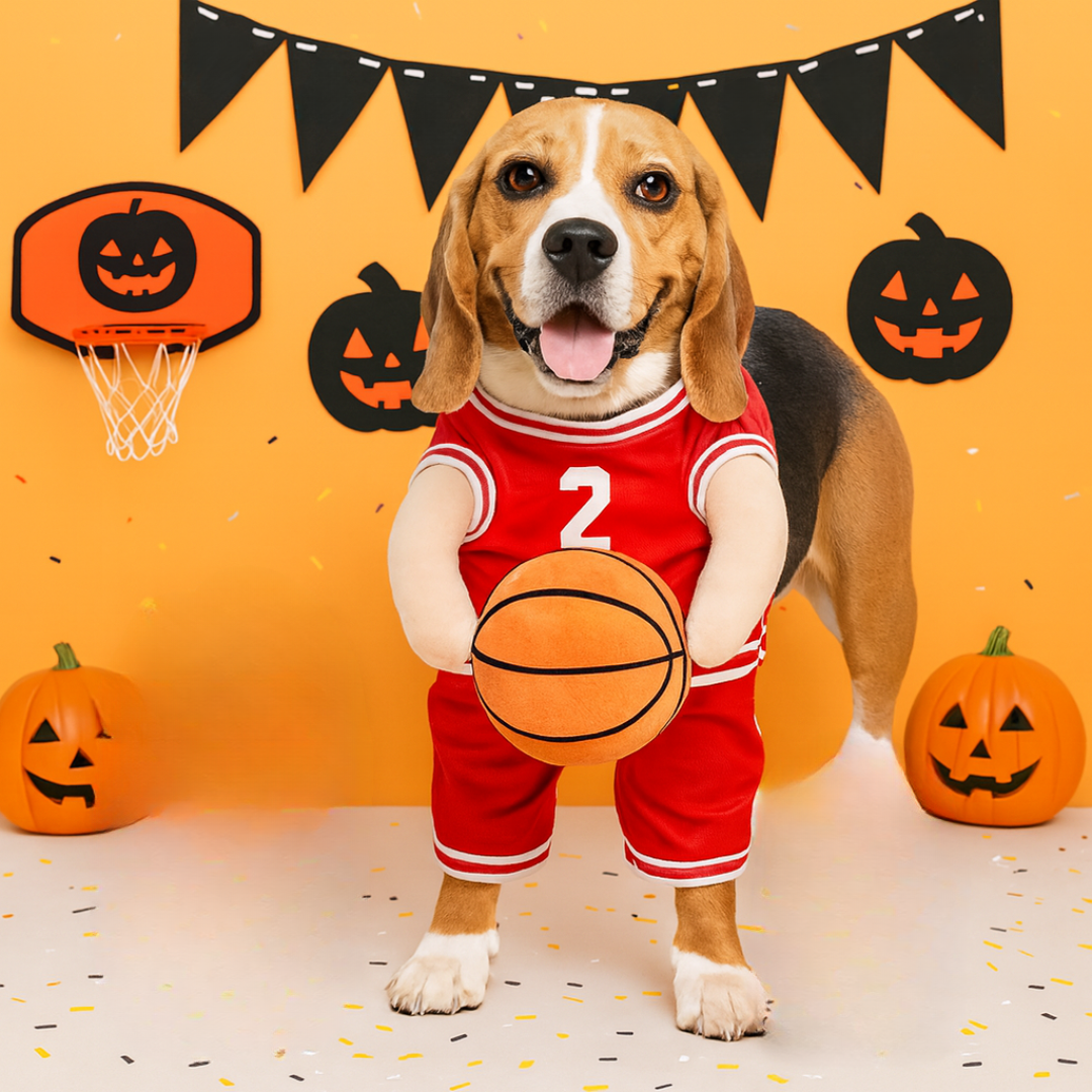 BowLift | Halloween Dog Costume Basketball Outfit