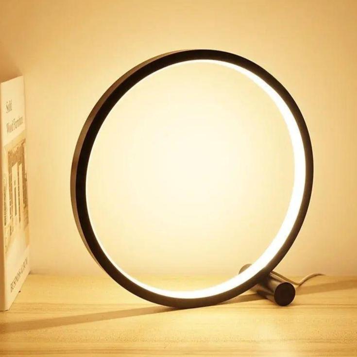 BowLift | Dimmable LED Touch Round Table Lamp for Creative Spaces