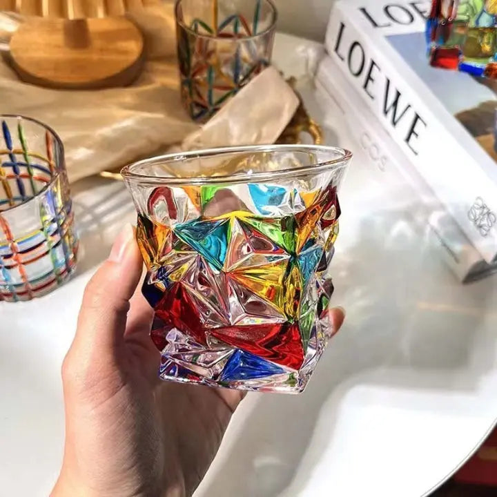 BowLift | Hand-painted crystal glasses