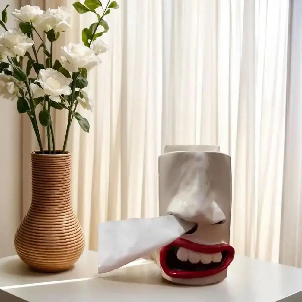 BowLift | Handcrafted funny face towel holder