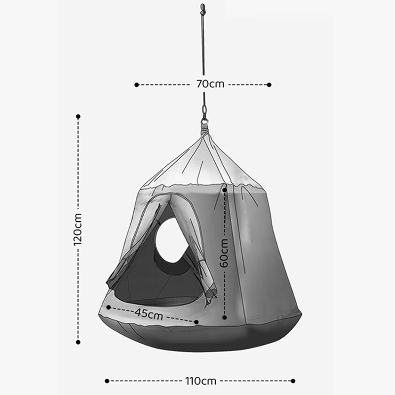 BowLift | Hanging Tent Children Swing Outdoor - Waterproof Hanging Tent - Fabric Swing Children