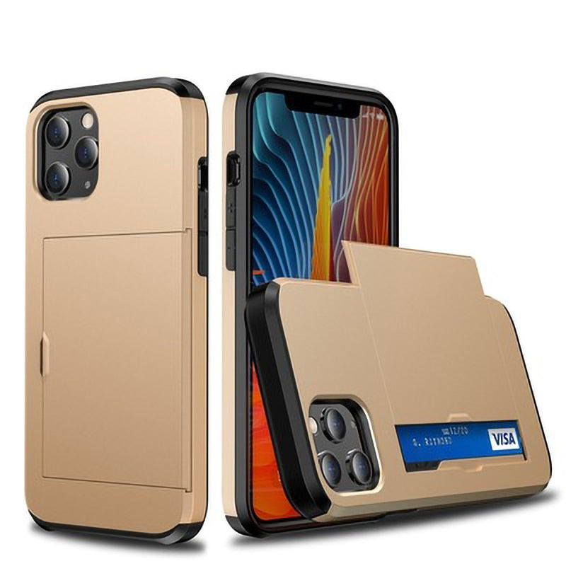 BowLift | Business Armor Slide Wallet iPhone Case